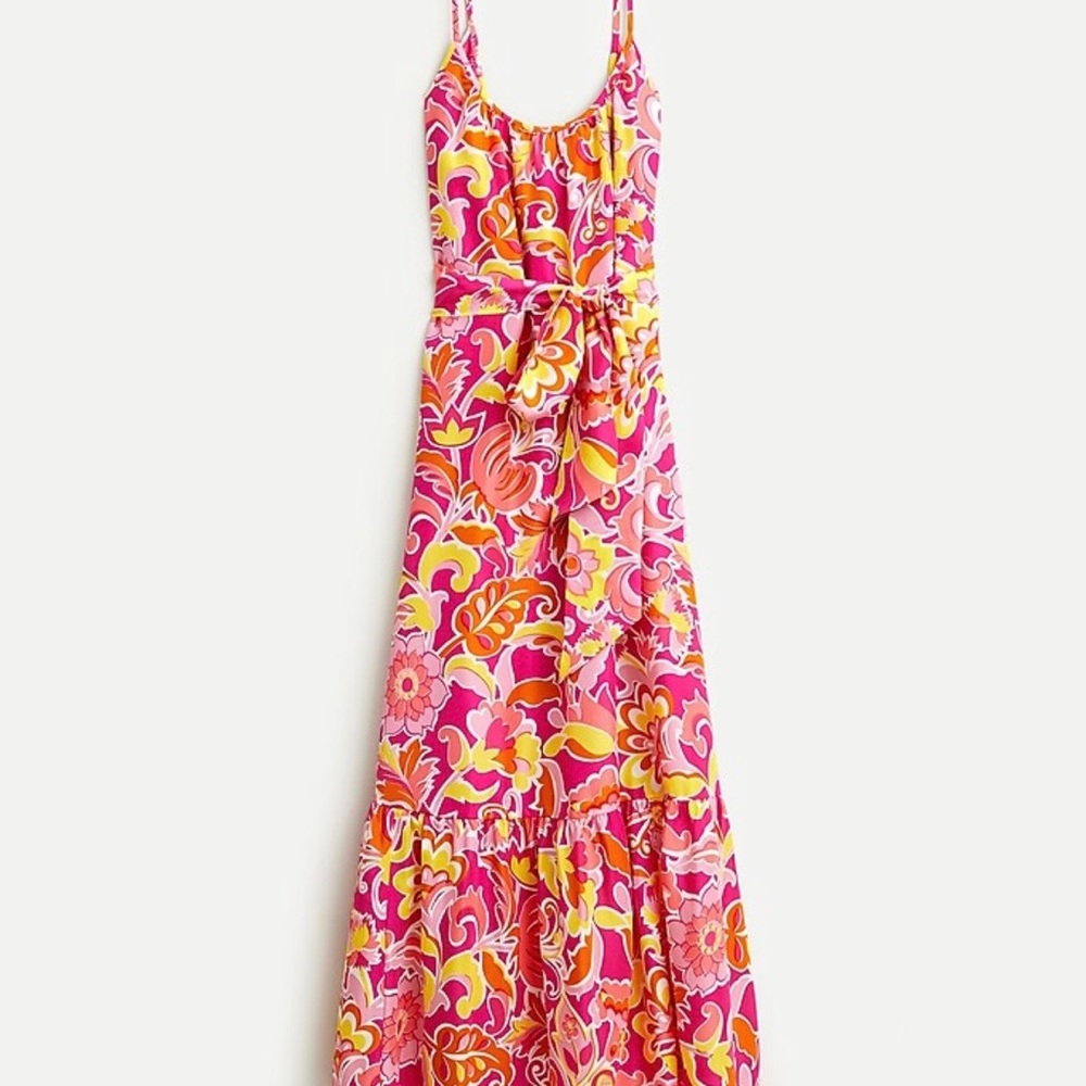J.Crew Scoopneck Silk Dress Size 4